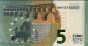 €5 Austriaci di Draghi (2013): Retro