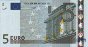 €5 Austriaci di Duisenberg (2002): Fronte
