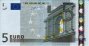 €5 Belgi di Duisenberg (2002): Fronte