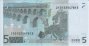 €5 Belgi di Duisenberg (2002): Retro