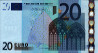 €20 Estoni di Draghi (2002): Fronte