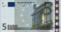 €5 Finlandesi di Trichet (2002): Fronte