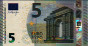 €5 Francesi di Draghi (2013): Fronte
