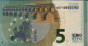 €5 Francesi di Draghi (2013): Retro