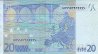 €20 Francesi di Duisenberg (2002): Retro