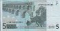 €5 Francesi di Duisenberg (2002): Retro