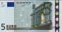€5 Francesi di Duisenberg (2002): Fronte