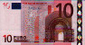 €10 Tedeschi di Trichet (2002): Fronte