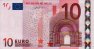 €10 Tedeschi di Duisenberg (2002): Fronte