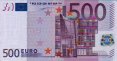 €500 Tedeschi di Duisenberg (2002): Fronte