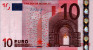€10 Irlandesi di Draghi (2002): Fronte