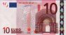 €10 Irlandesi di Duisenberg (2002): Fronte