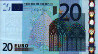 €20 Italiani di Draghi (2002): Fronte