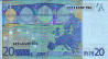 €20 Italiani di Draghi (2002): Retro