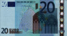 €20 Italiani di Draghi (2002): Fronte