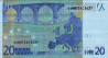 €20 Italiani di Draghi (2002): Retro