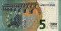 €5 Italiani di Draghi (2013): Retro