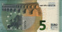 €5 Italiani di Draghi (2013): Retro