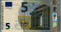€5 Italiani di Draghi (2013): Fronte