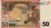 €50 Italiani di Draghi (2002): Retro