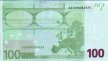 €100 Italiani di Duisenberg (2002): Retro