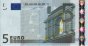 €5 Italiani di Duisenberg (2002): Fronte