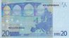 Duisenberg's Portuguese €20 (2002): Reverse