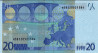 €20 Sloveni di Draghi (2002): Retro