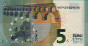 €5 Spagnoli di Draghi (2013): Retro