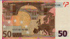 €50 Spagnoli di Draghi (2002): Retro