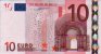 €10 Spagnoli di Duisenberg (2002): Fronte