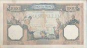 1.000 Franchi Francesi (3-11-1938): Retro