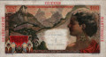 1 Nuovo Franco delle Antille Francesi ND(1961): Retro