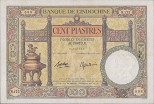 100 Piastre Indocinesi Francesi ND(1936-39): Fronte