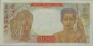 100 Piastre Indocinesi Francesi ND(1949-54): Retro