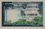 1 Piastra Indocinese Francese/1 Ðocirc;ng ND(1954): Fronte