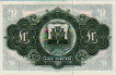 £1 di Gibilterra (1-5-1965): Reverse