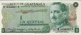 Guatemalan 1 Quetzal (2-1-1980): Front