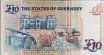 £10 di Guernsey ND(1995): Retro
