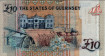 £10 di Guernsey ND(1995): Retro