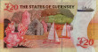 £20 di Guernsey ND(1996): Retro