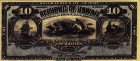$10 delle Hawaii (1895/ND[1897]): Fronte