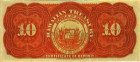 $10 delle Hawaii (1895/ND[1899]): Retro