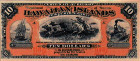 $10 delle Hawaii ND(1880): Fronte
