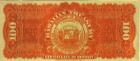 $100 delle Hawaii (1895/ND[1899]): Retro