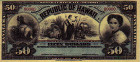 $50 delle Hawaii (1895/ND[1897]): Fronte