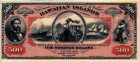 $500 delle Hawaii ND(1879): Fronte