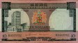 $10 della Chartered Bank di Hong Kong ND(1970-75): Fronte