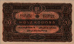 20 Corone Ungheresi (1-1-1920): Retro