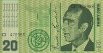 ¢20 di Hutt River (1970): Fronte